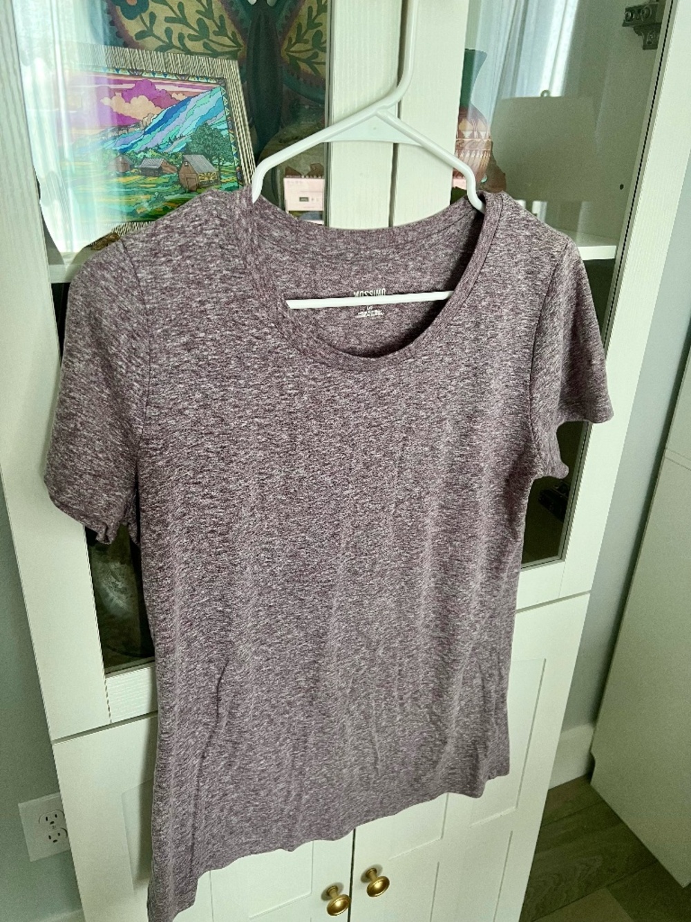 Mossimo Purple t-shirt, Size L